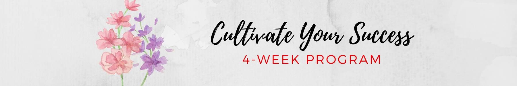 Cultivate Your Success - 4 Week Coaching Program